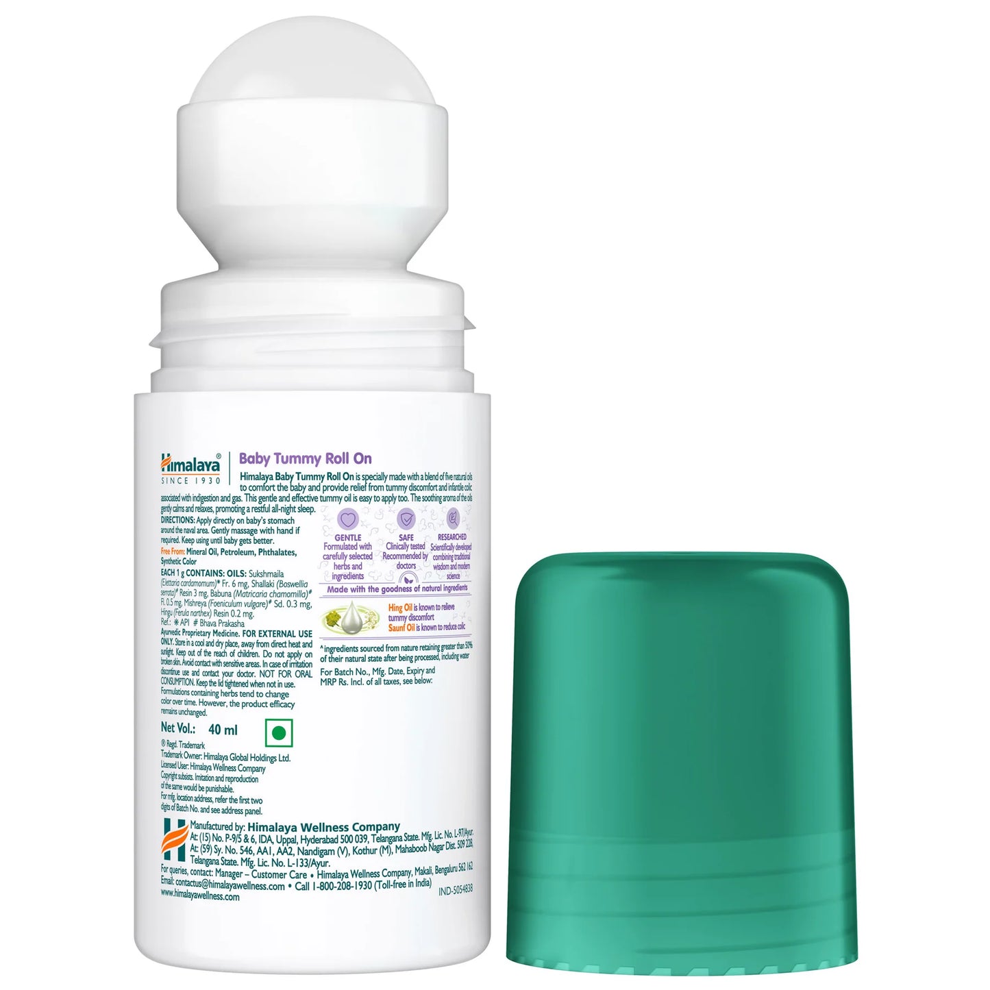 Baby Tummy Roll On - 40 ml