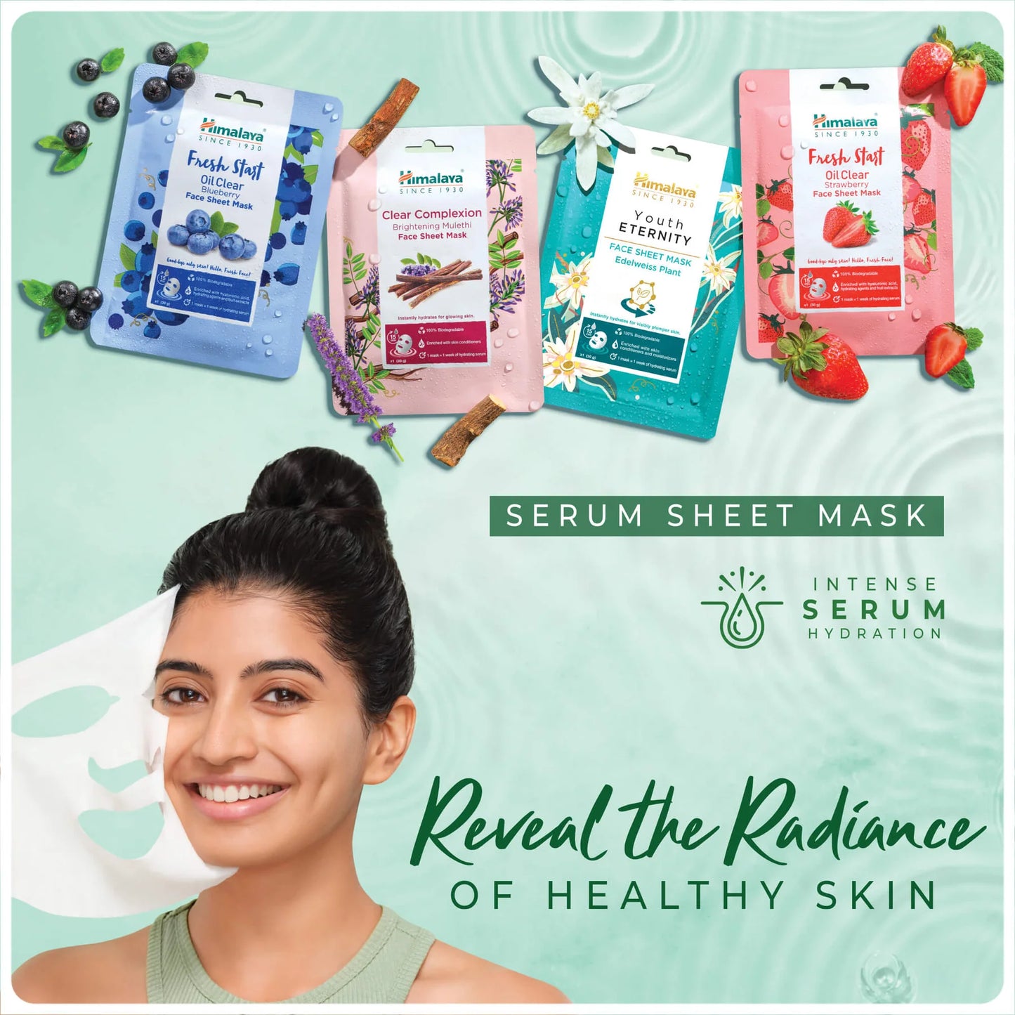 Himalaya Clear Complexion Brightening Mulethi Face Sheet Mask
