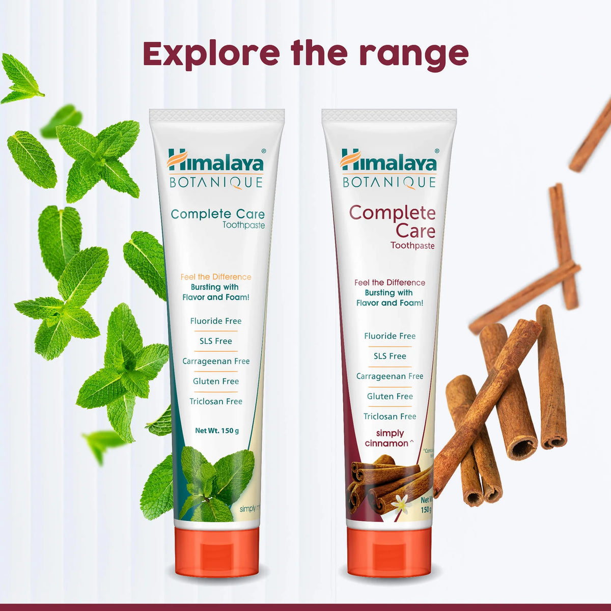 BOTANIQUE Complete Care Toothpaste (Simply Cinnamon)