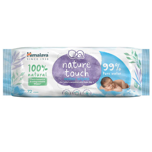 Nature Touch Water Wipes - 72'S