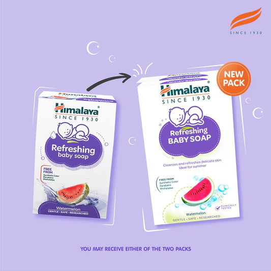 Refreshing baby soap