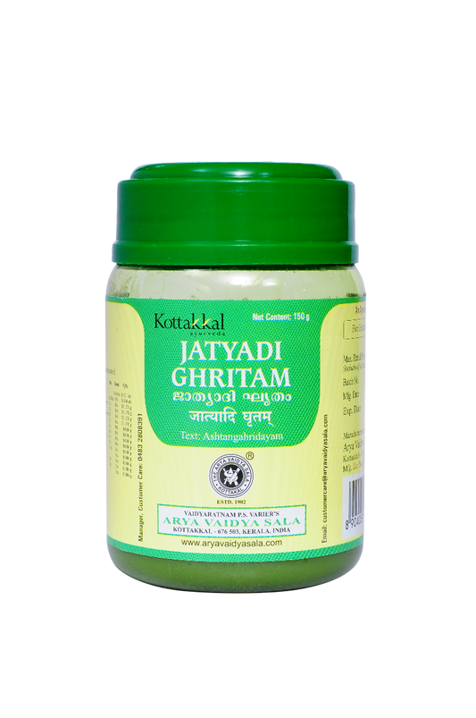 Jatyadi Ghritam - 150 Grams Pet Container