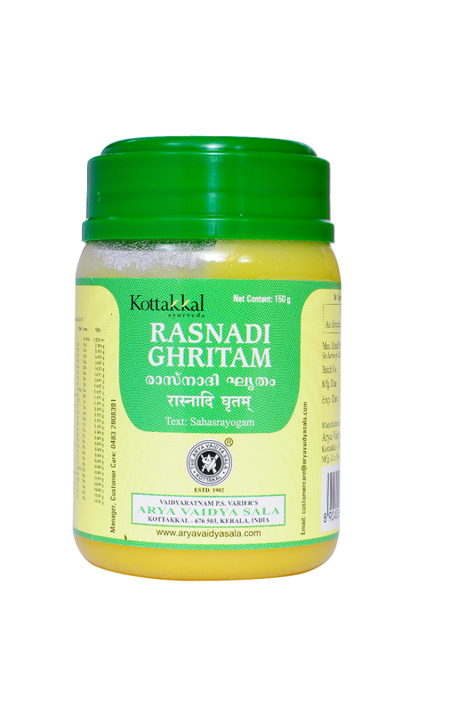 Rasnadi Ghritam - 150 Grams Pet  Container
