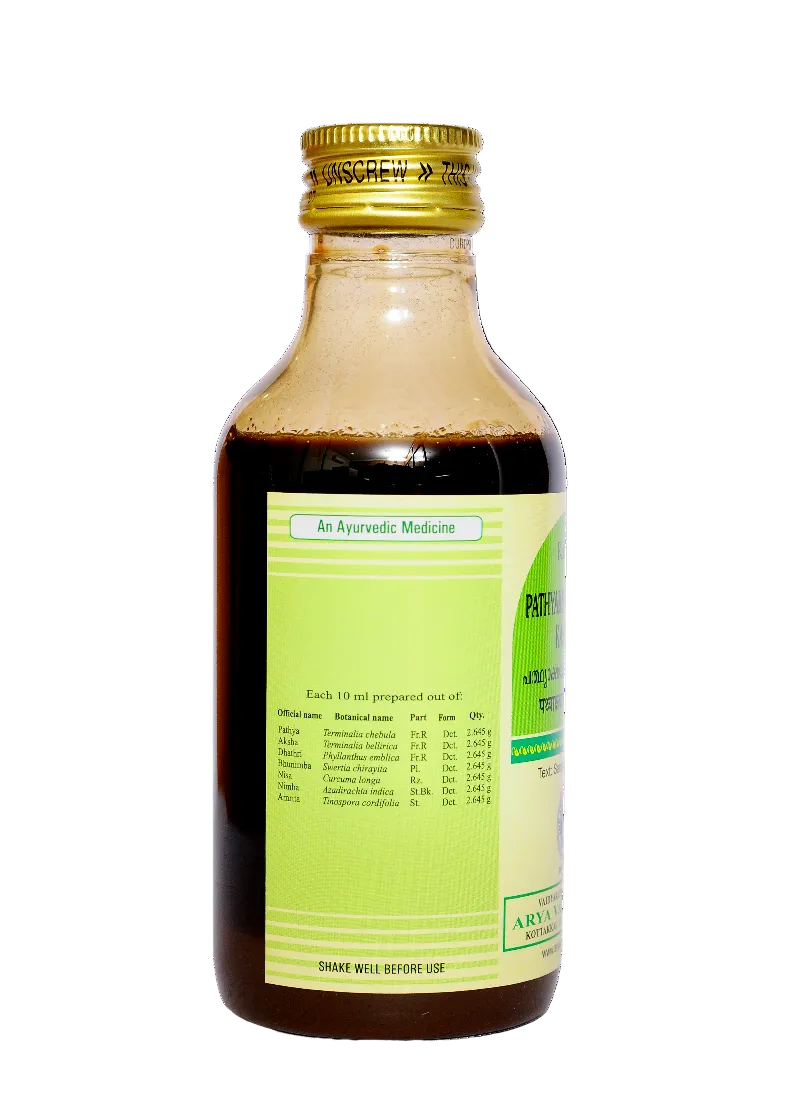 Pathyakshadhatryadi Kashayam 200ml