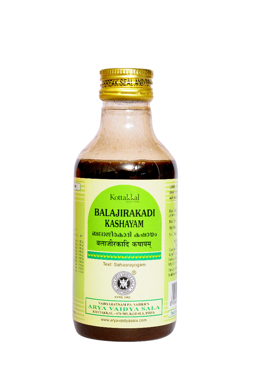 Balajirakadi Kashayam - 200 Ml Pet Bottle