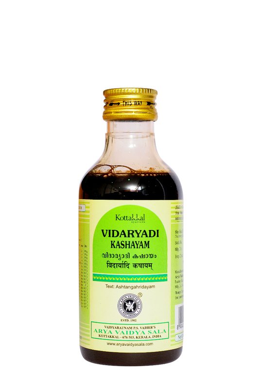 Vidaryadi Kashayam - 200 Ml Pet Bottle