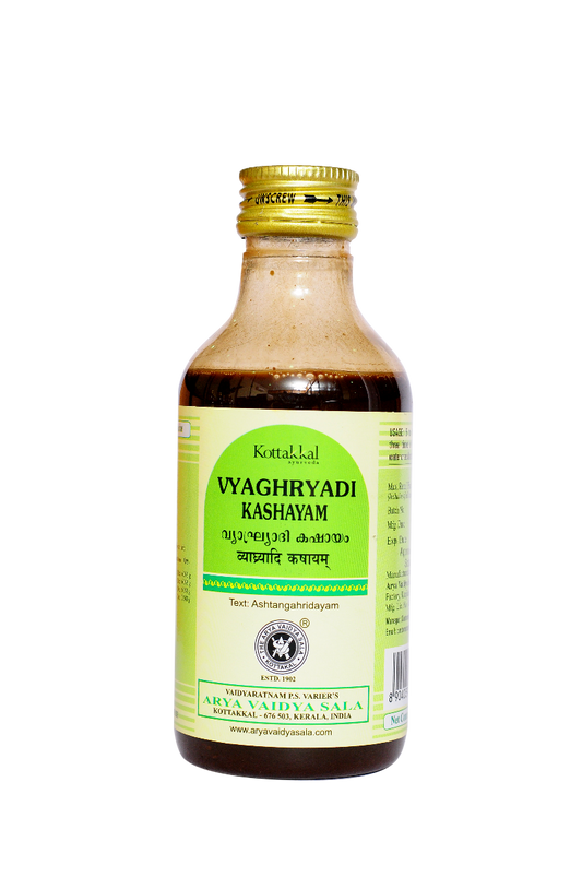 Vyaghryadi Kashayam - 200 Ml Pet Bottle