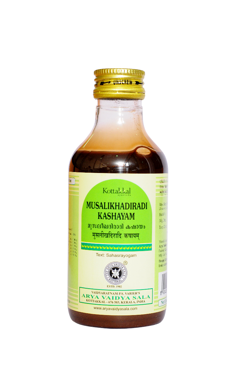 Musalikhadiradi Kashayam - 200 Ml Pet Bottle