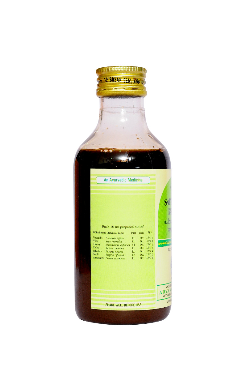 Saptasaram Kashayam - 200 Ml Pet Bottle