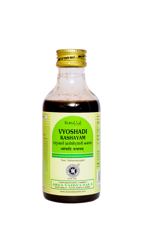 Vyoshadi Kashayam - 200 Ml Pet Bottle