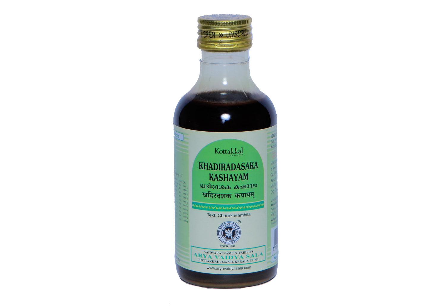 Khadiradasakakashayam - 200 Ml Pet Bottle