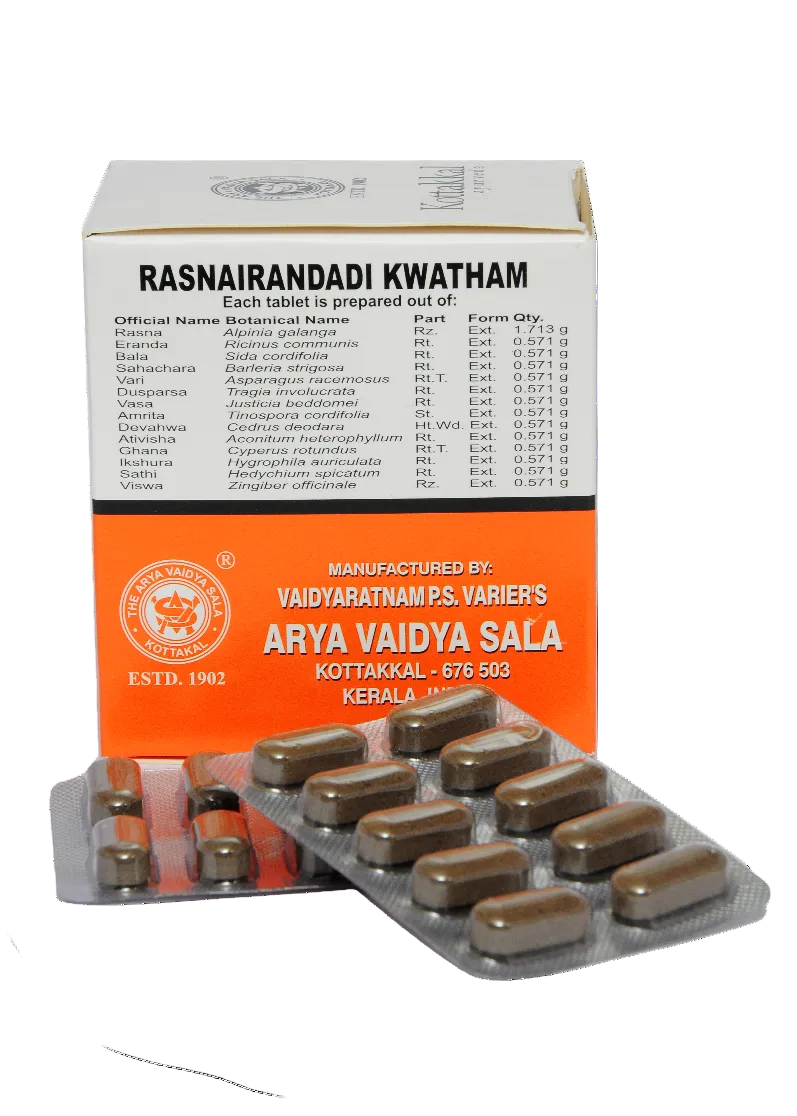 Rasnairandadi Kwatham (Tablet) - 100 Tablets (Pack Of 1)