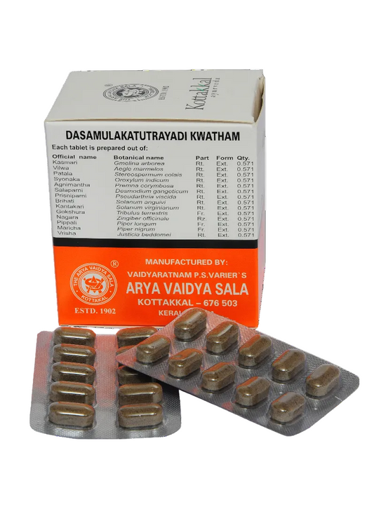 Dasamulakatutrayadi Kwatham (Tablet) - 100 Tablets (Pack Of 1)