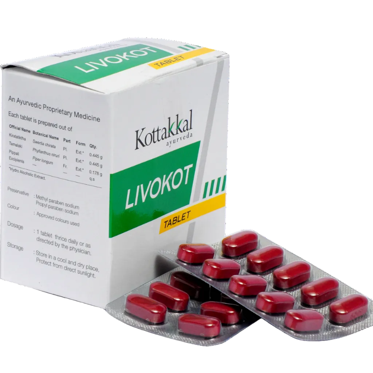 Livokot Tablet - 100 Tablets (Pack Of 1)