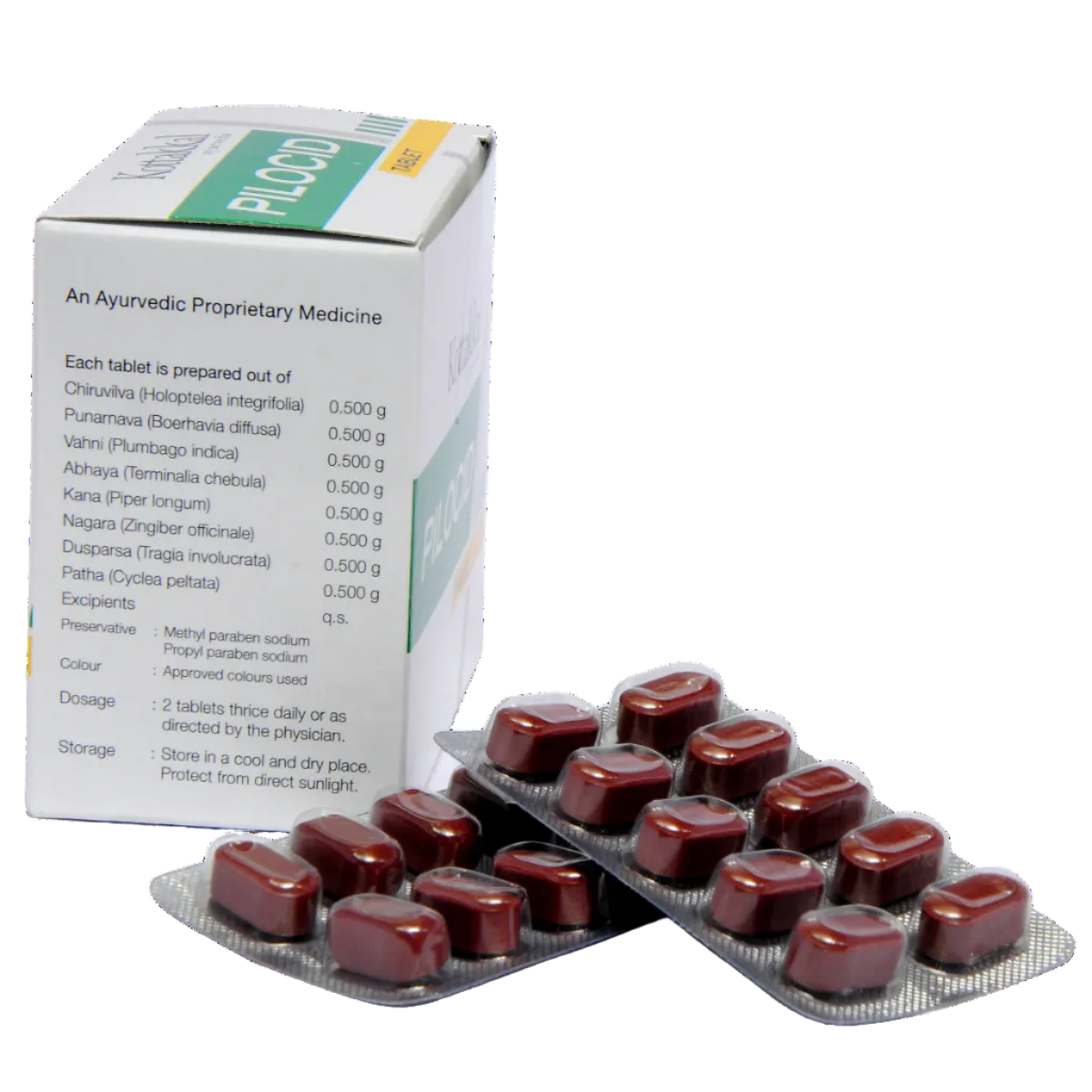 Pilocid Tablet - 100 Tablets (Pack Of 1)