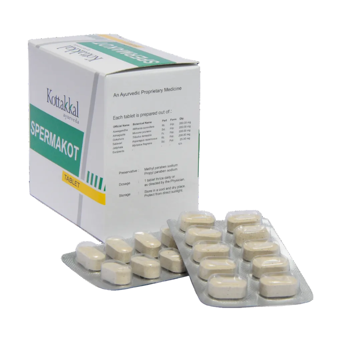 Spermakot Tablet - 100 Tablets (Pack Of 1)