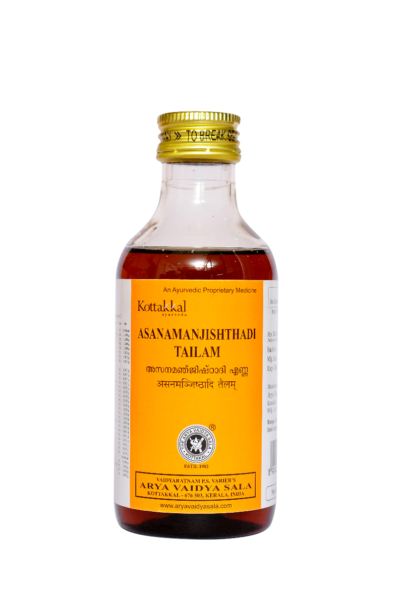 Asanamanjishtadi Tailam - 200 Ml Pet Bottle