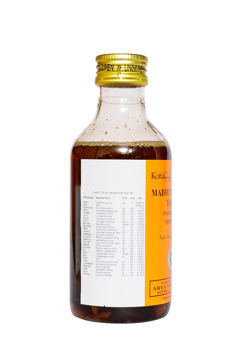 Madhuyasthyadi Tailam - 200 Ml Pet Bottle