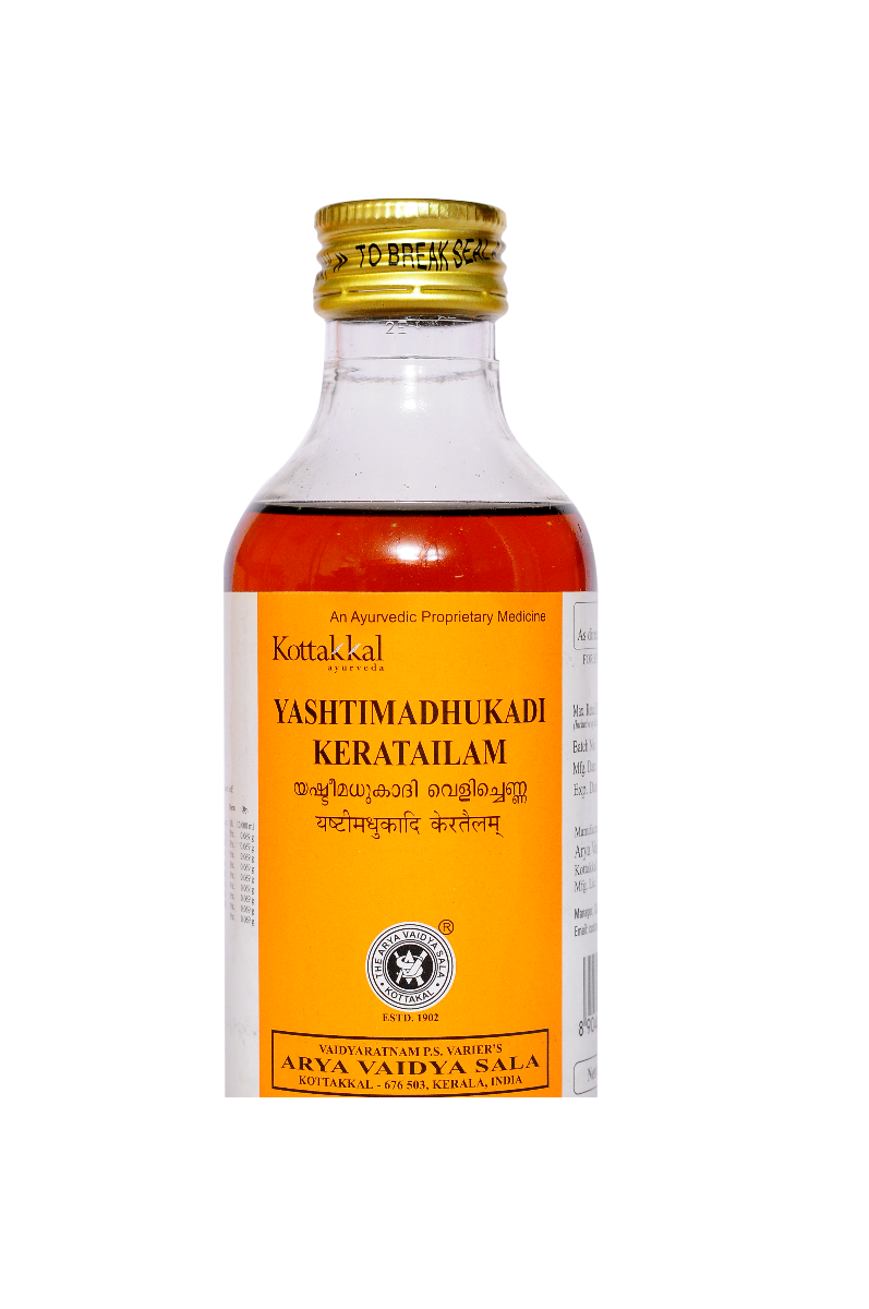 Yashtimadhukadi Kera Tailam - 200 Ml Pet Bottle