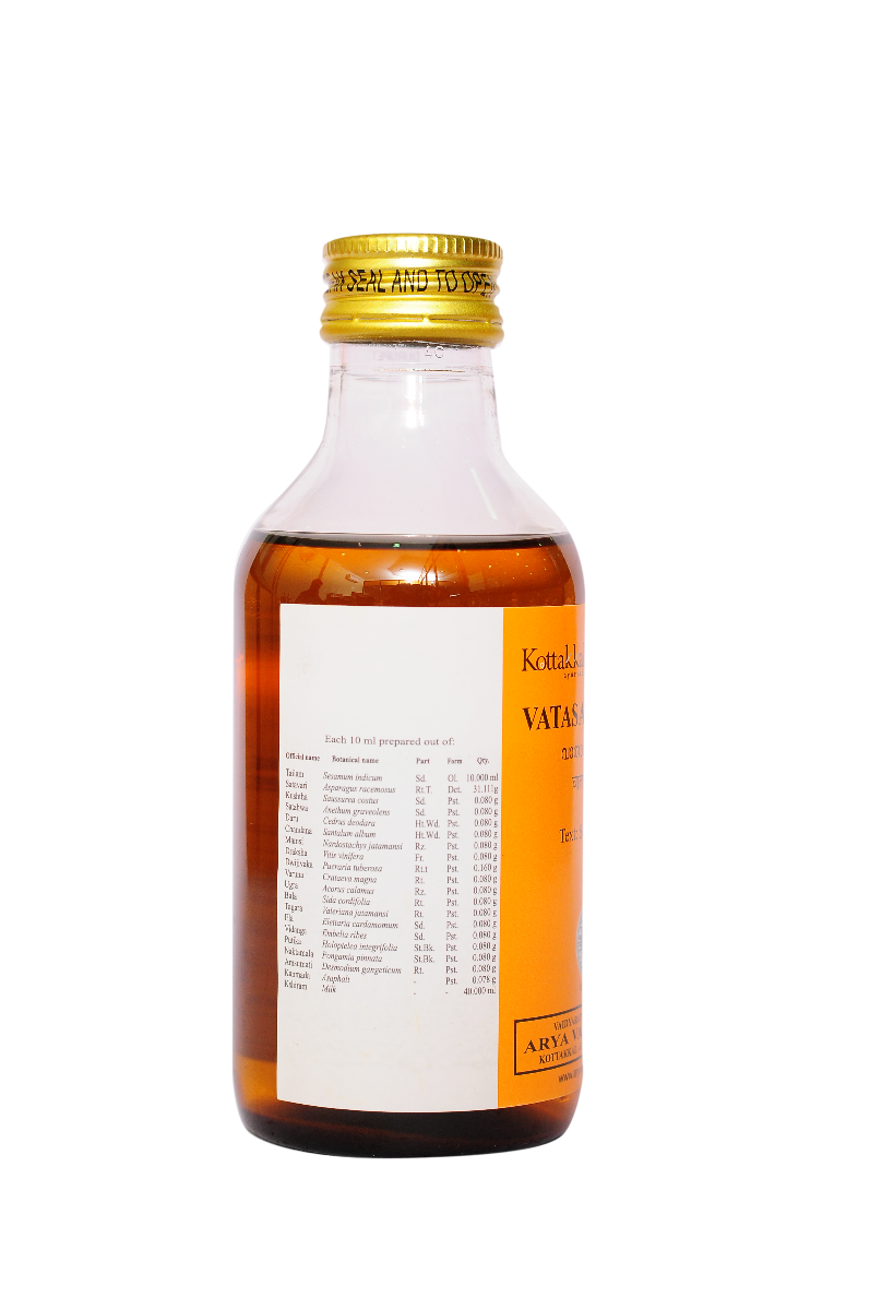 Vatasani Tailam - 200 Ml Pet Bottle