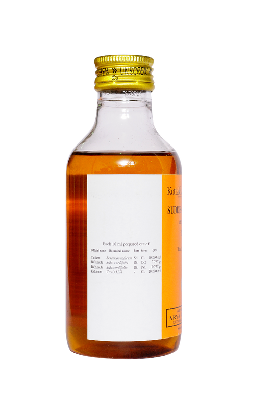 Sudhabala Tailam - 200 Ml Pet Bottle