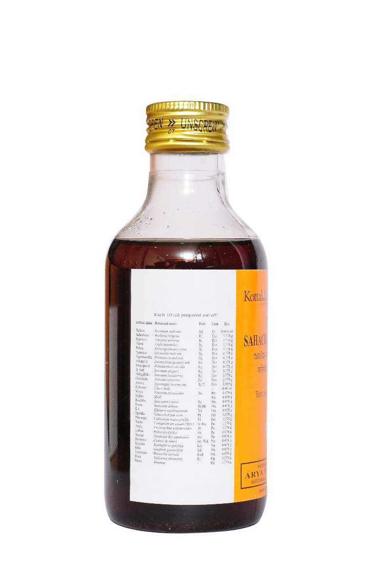 Valiya Sahacharadi Tailam - 200 Ml  Pet Bottle