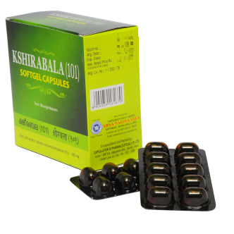 Kshirabala (101) Soft Gel Capsule - 100 Tablets (Pack Of 1)