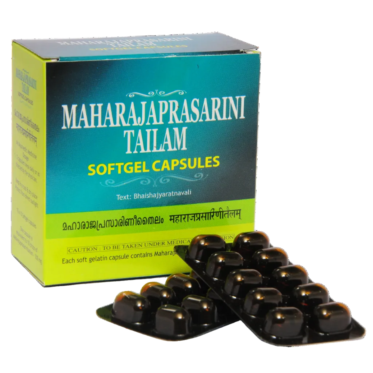 Maharajaprasarani Tailam Soft Gel Capsule - 100 Tablets (Pack Of 1)