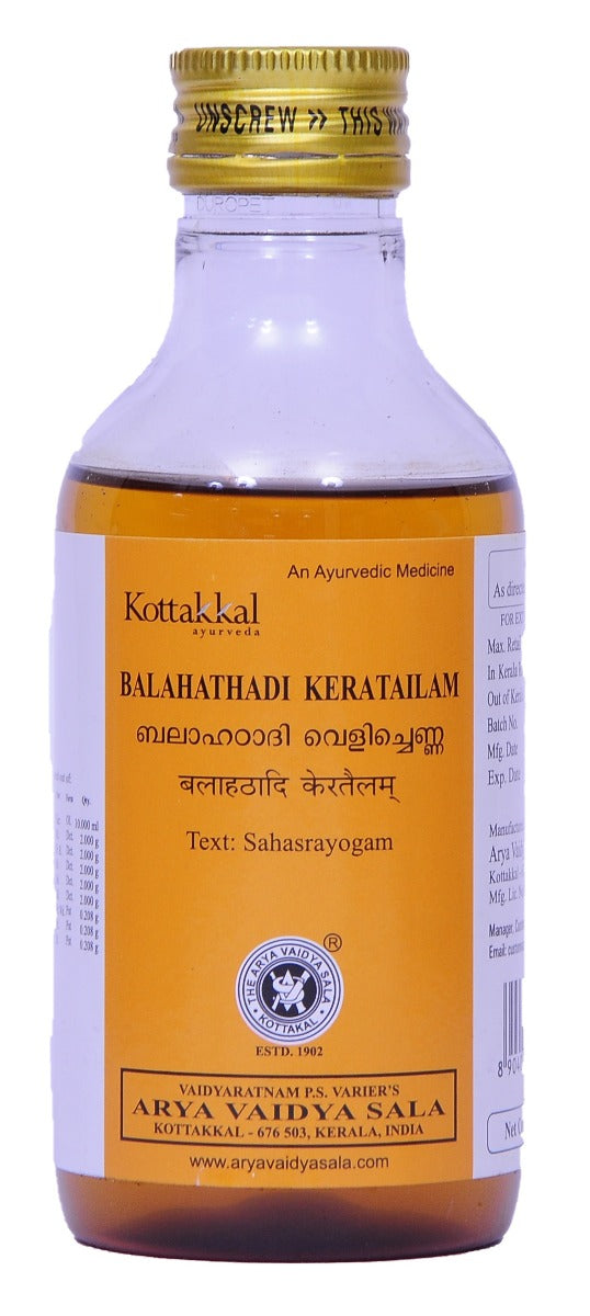 Balahathadi keratailam - 200 Ml Pet Bottle
