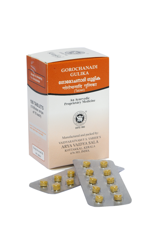 Gorochanadi Gulika - 100 Tablets (Pack Of 1)