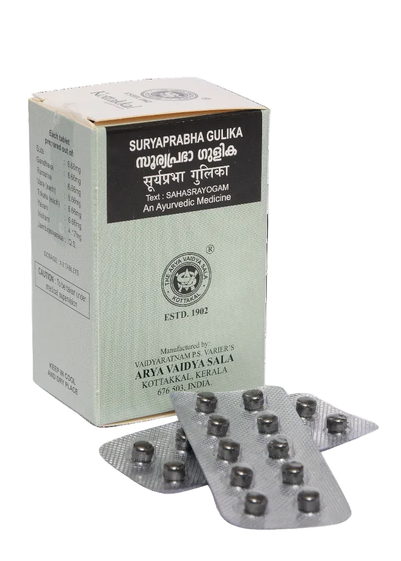 Suryaprabha Gulika - 100 Tablets (Pack Of 1)