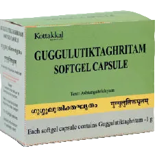 Guggulutiktaghrtam Softgel Capsule - 100 Tablets (Pack Of 1)