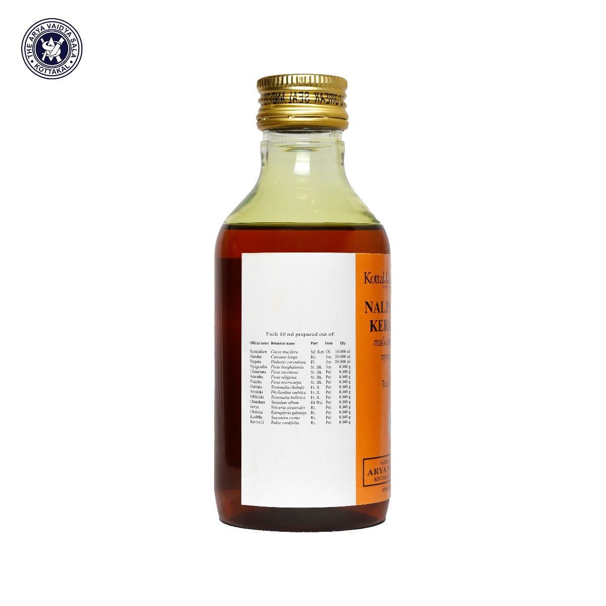 Nalpamaradi Kera Tailam 200ml
