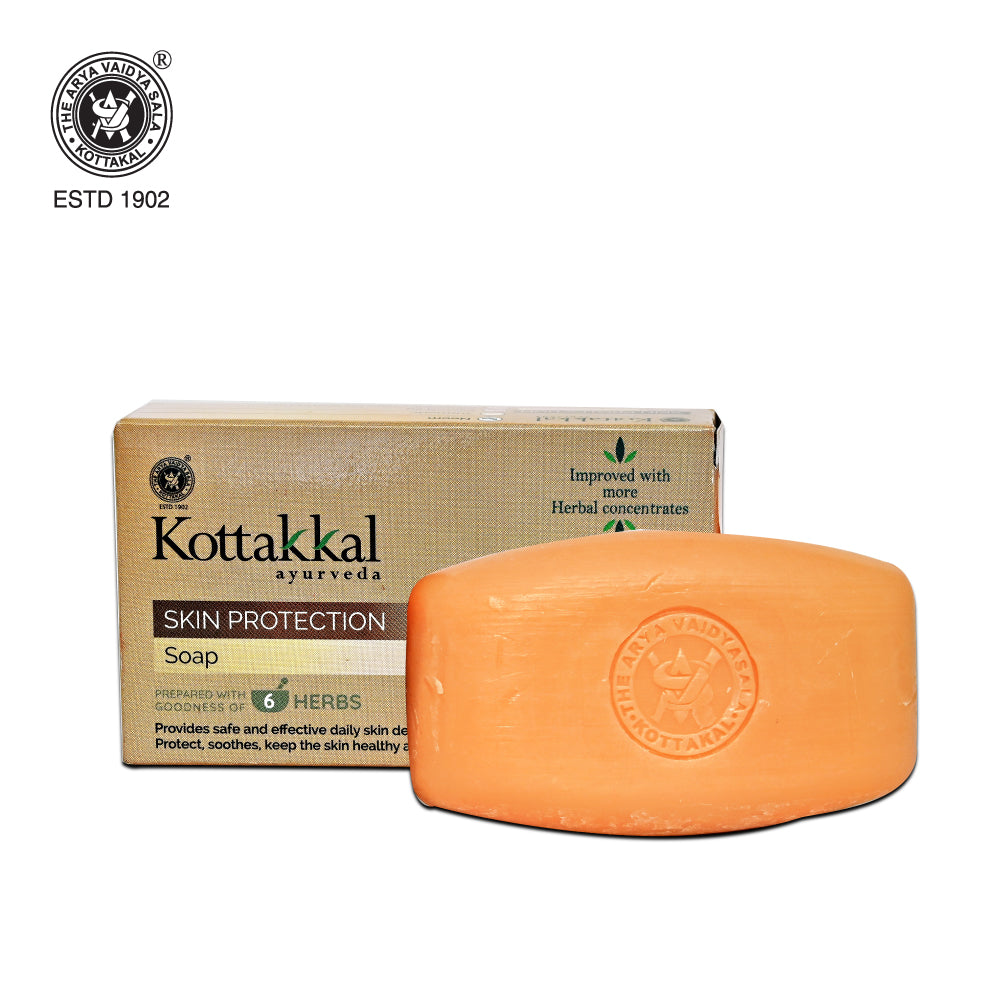 Kottakkal Ayruveda Skin Protection Soap (3+ 1)  -75 Gram Pack