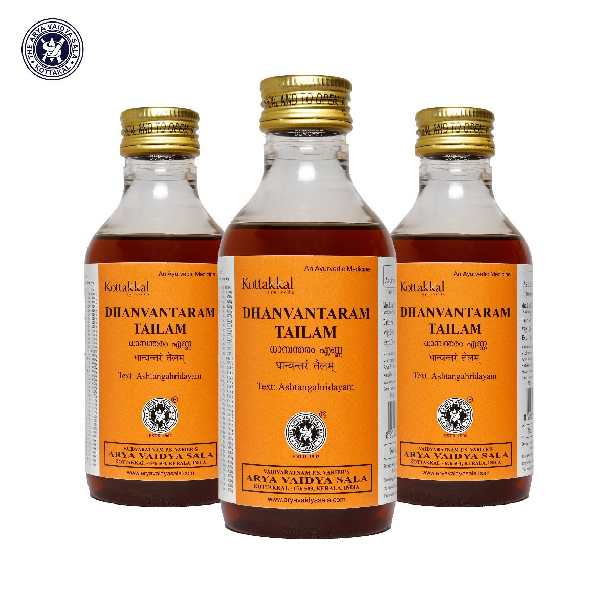 Dhanwantaram Tailam - 200 Ml Pet Bottle