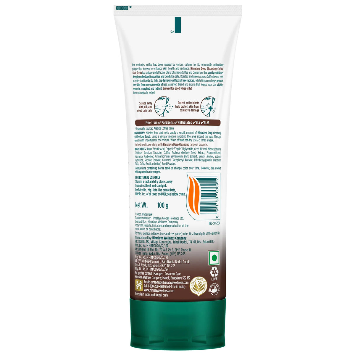 Deep Cleansing Coffee Face Scrub