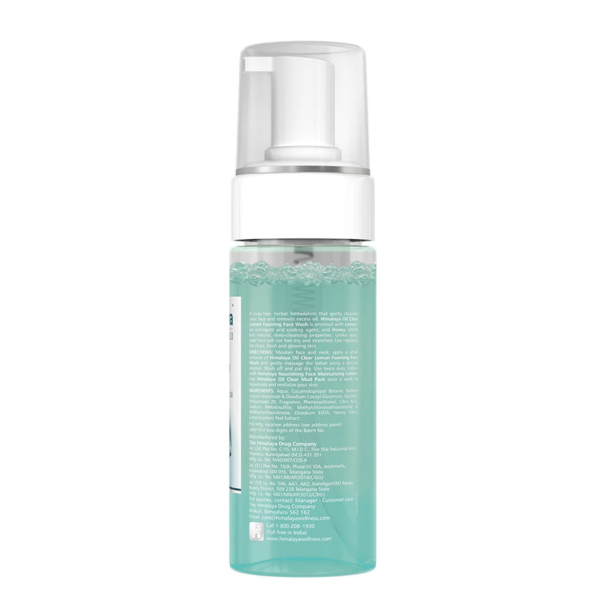 Oil Clear Lemon Foaming Face Wash