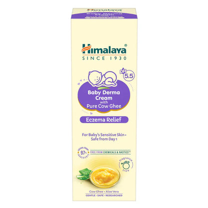 Himalaya Baby Derma Cream with Pure Cow Ghee - 50Gram