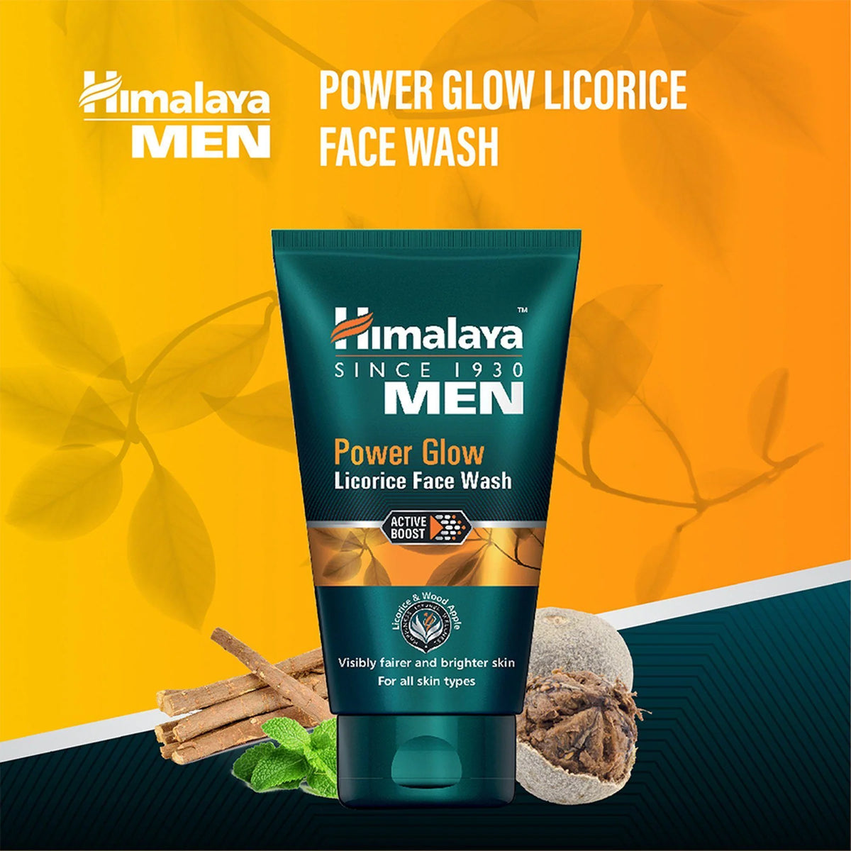 Himalaya Men Power Glow Licorice Face Wash