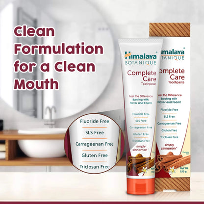 BOTANIQUE Complete Care Toothpaste (Simply Cinnamon)