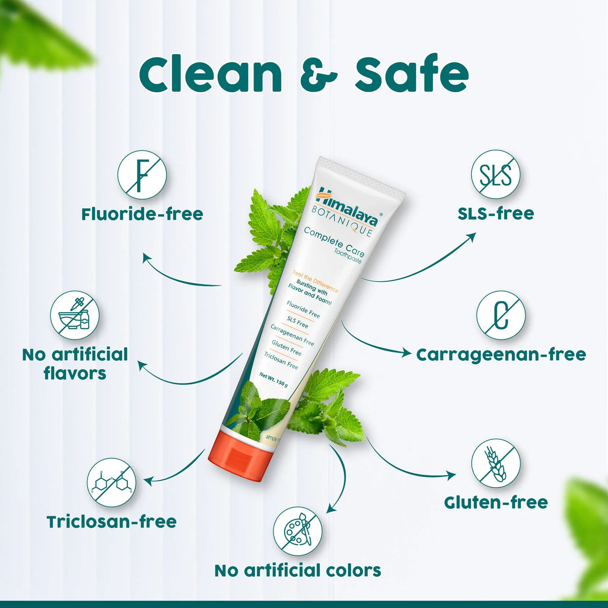 BOTANIQUE Complete Care Toothpaste (Simply Mint)