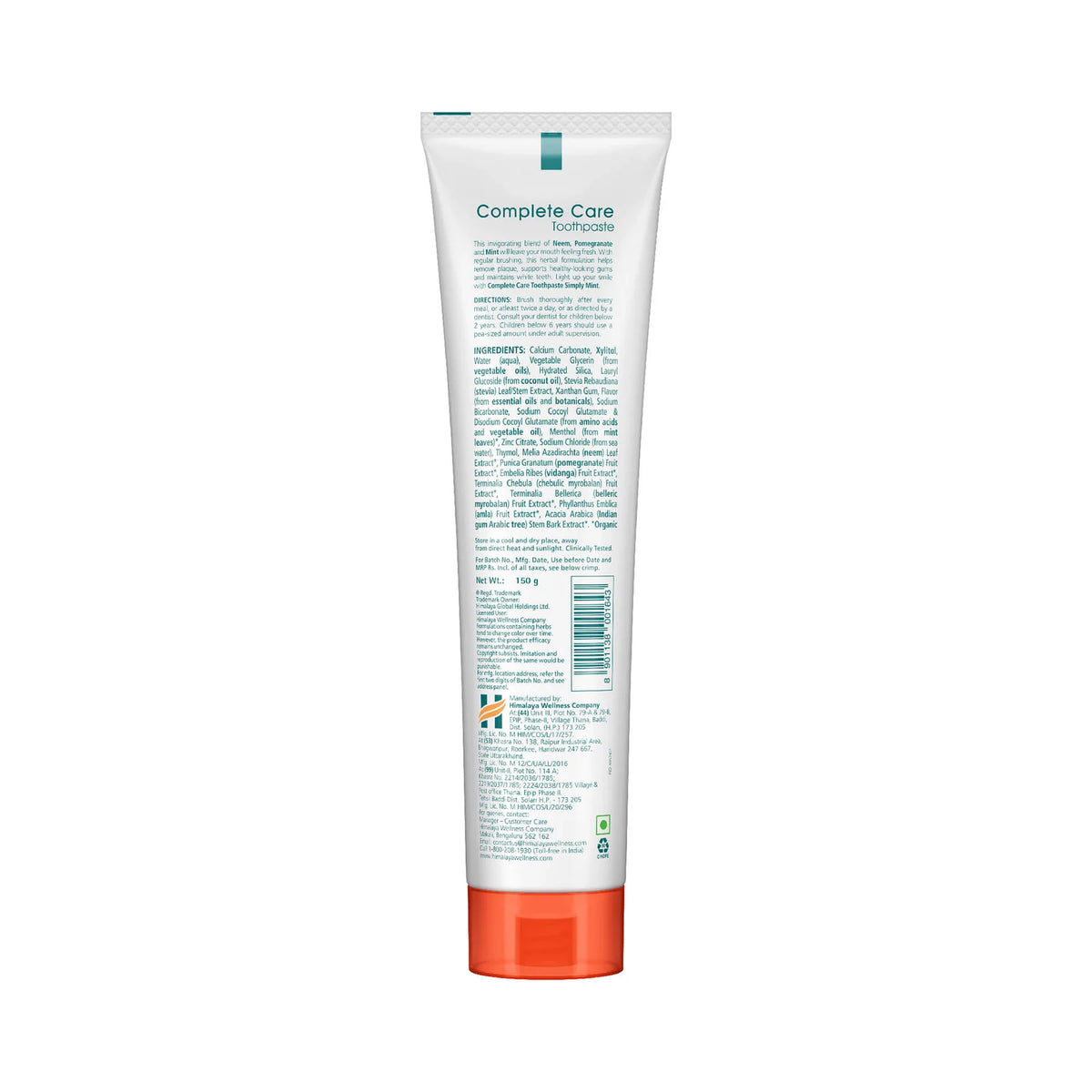 BOTANIQUE Complete Care Toothpaste (Simply Mint)