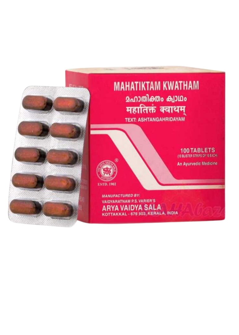 Mahatiktam Kwatham Tablet - 100 Tablets (Pack Of 1)