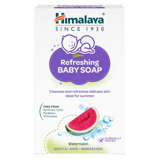Refreshing baby soap