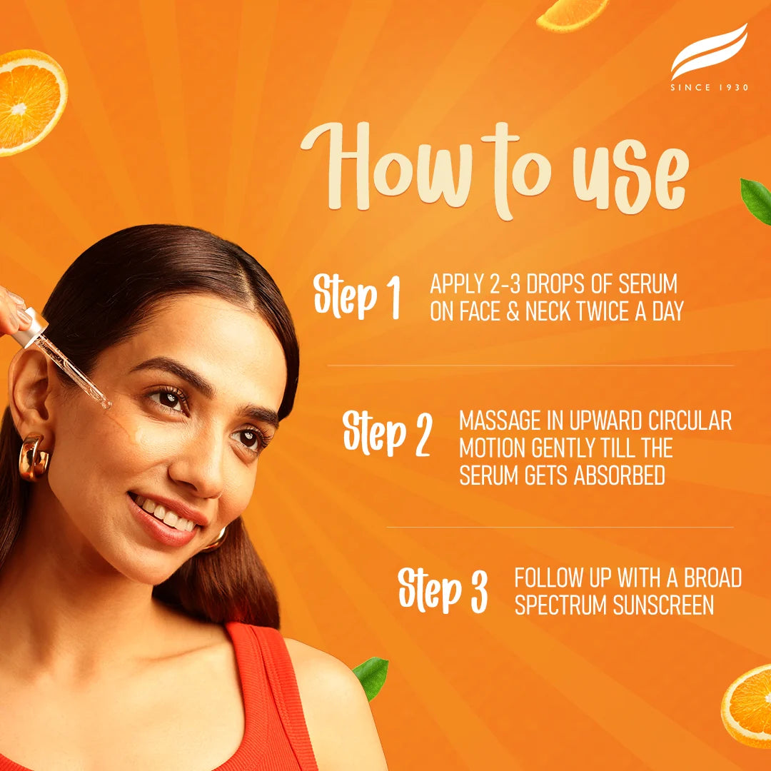 Brightening Vitamin C Orange Face Serum