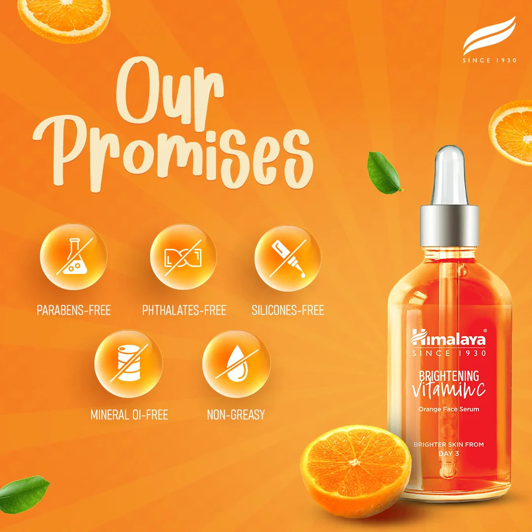 Brightening Vitamin C Orange Face Serum