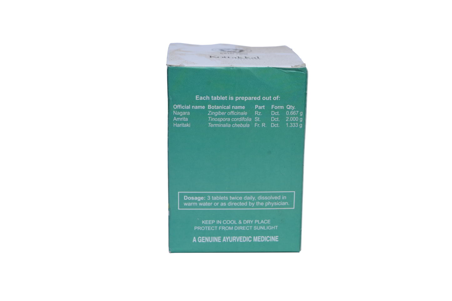Amritottaram Kwatham Tablet - 100 Tablets (Pack Of 1)
