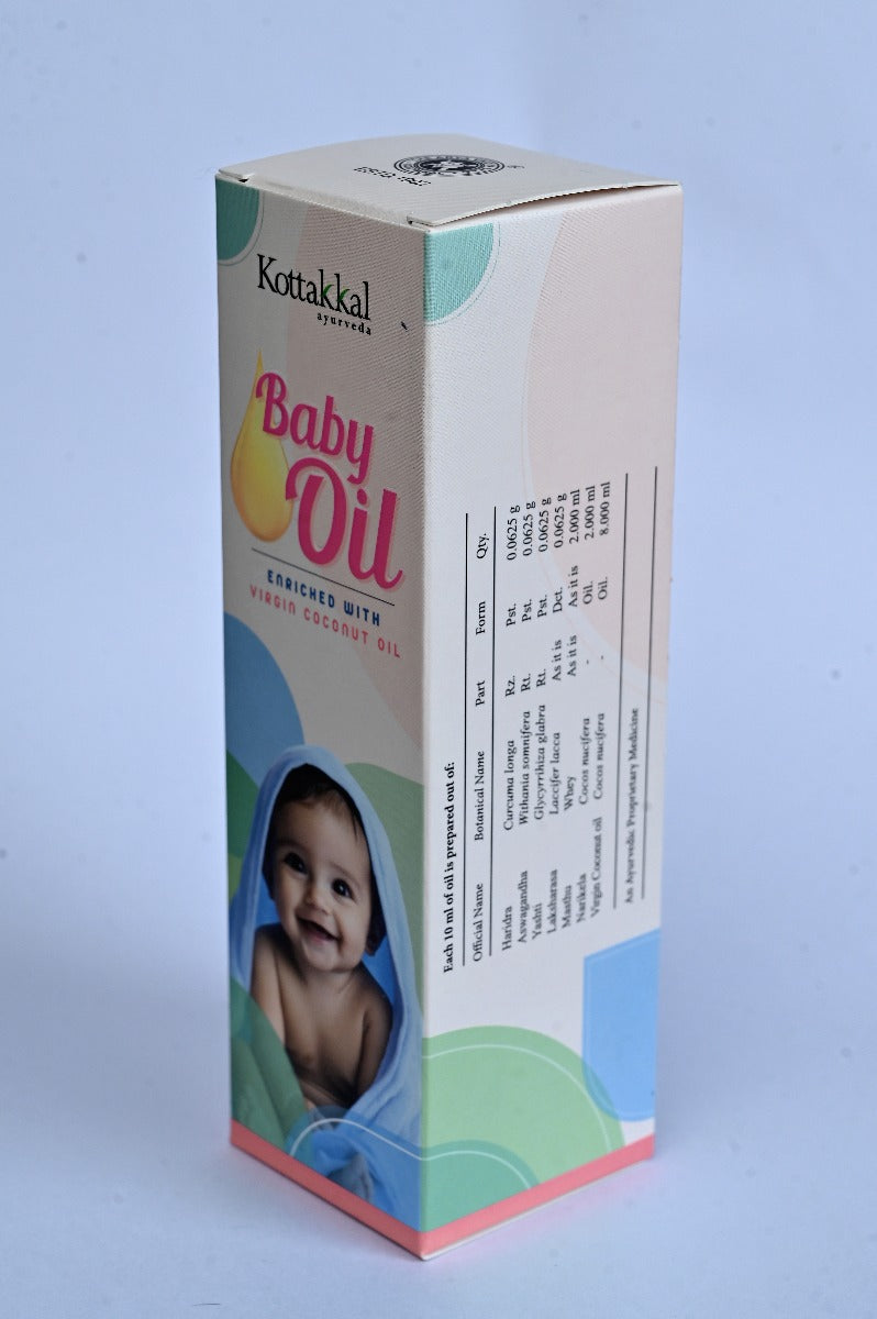Kottakkal Ayurveda Baby Oil(Virgin Coconut Oil) - 100 Ml Bottle