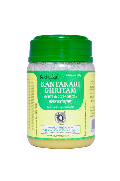 Kantakari Ghritam - 150 Grams Pet Container