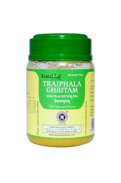 Traiphala Ghritam - 150 Grams Pet Container
